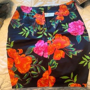 Express Pencil Skirt floral